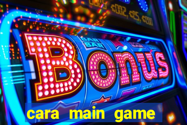 cara main game online baccarat