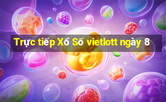 Trực tiếp Xổ Số vietlott ngày 8