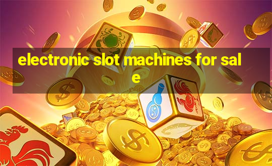 electronic slot machines for sale