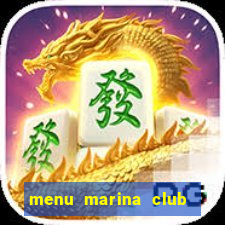 menu marina club vũng tàu