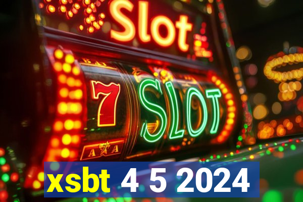 xsbt 4 5 2024