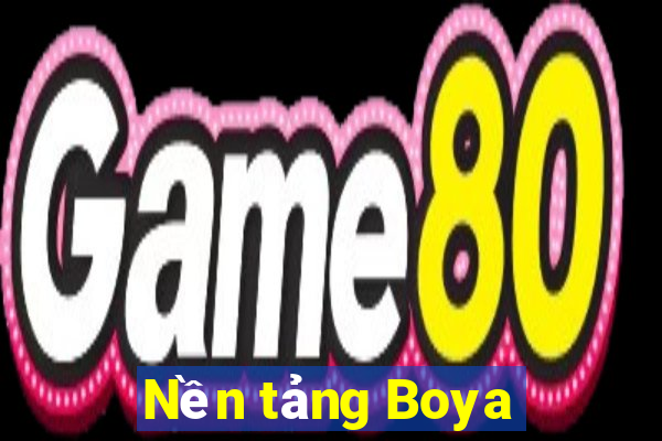 Nền tảng Boya