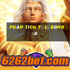 phân tích tỷ lệ bóng đá