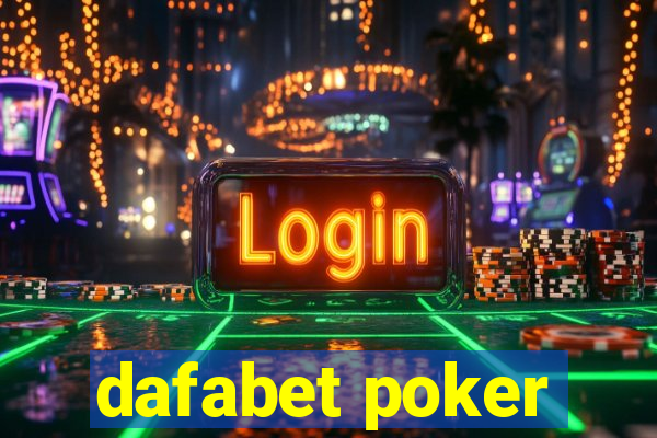 dafabet poker