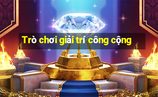 Trò chơi giải trí công cộng