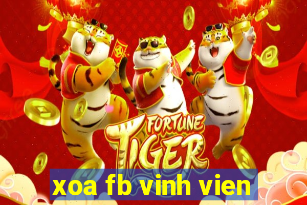 xoa fb vinh vien