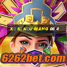 xổ số hậu giang 06 4