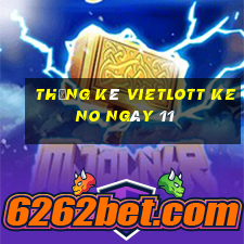 Thống kê vietlott KENO ngày 11