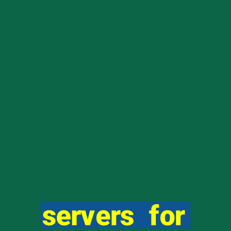 servers for minecraft pe