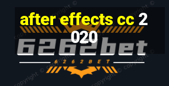 after effects cc 2020