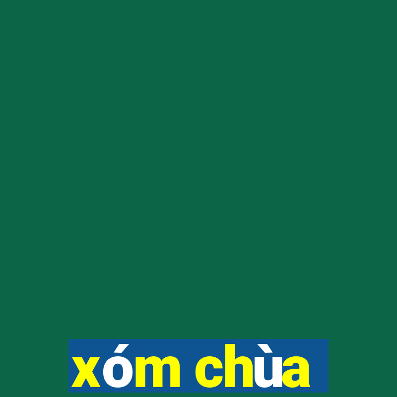 xóm chùa