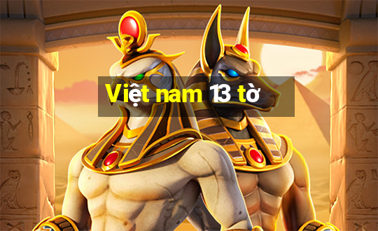 Việt nam 13 tờ