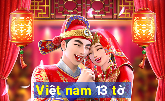 Việt nam 13 tờ