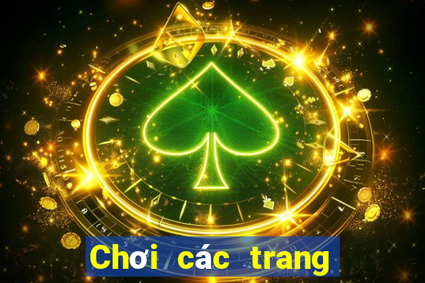 Chơi các trang web kẹo