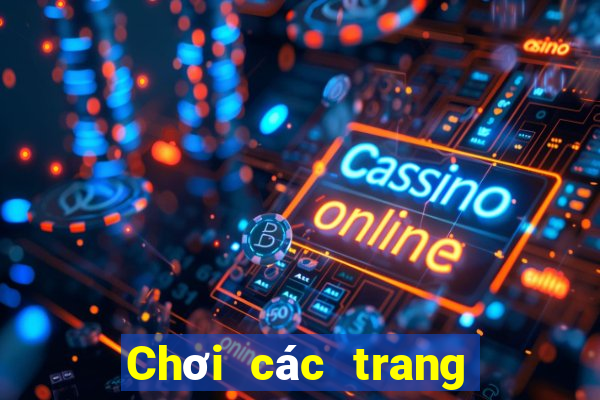 Chơi các trang web kẹo