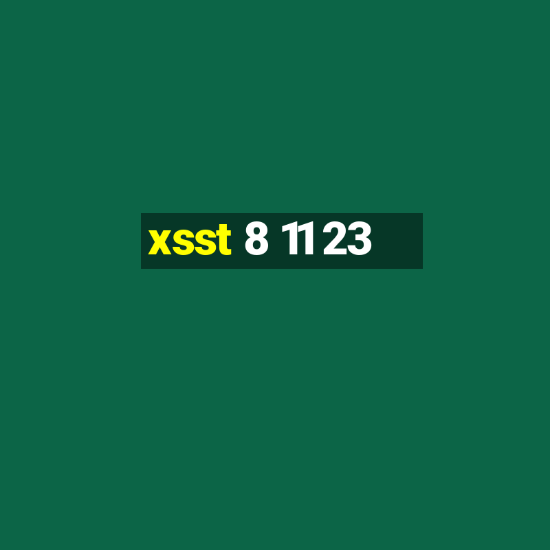 xsst 8 11 23