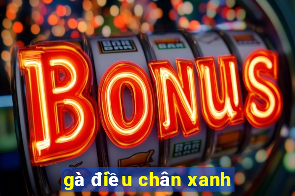 gà điều chân xanh