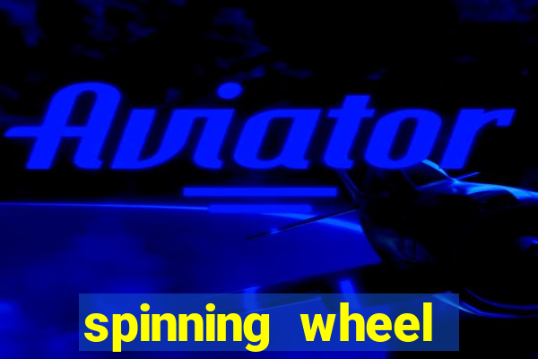 spinning wheel casino game