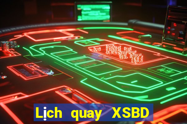 Lịch quay XSBD ngày 20