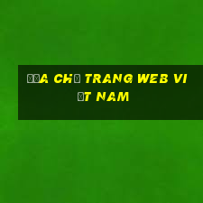 Địa chỉ trang web việt nam