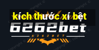 kích thước xí bệt