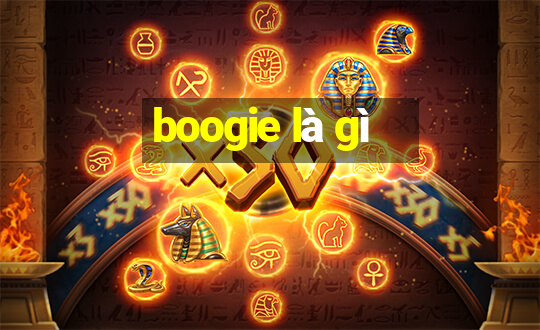 boogie là gì