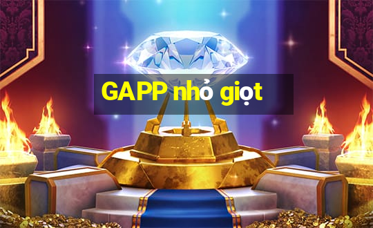 GAPP nhỏ giọt