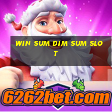 win sum dim sum slot