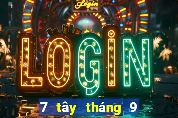 7 tây tháng 9 xổ số miền nam