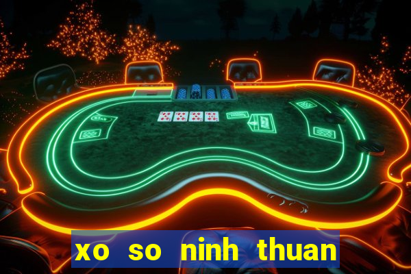 xo so ninh thuan hom nay