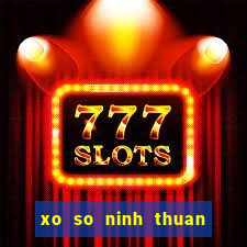 xo so ninh thuan hom nay