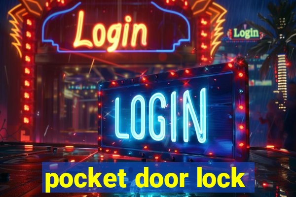 pocket door lock