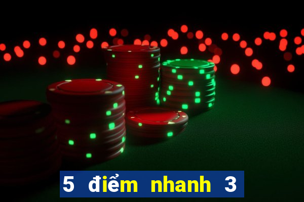 5 điểm nhanh 3 màu chính thức