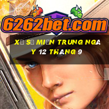 xổ số miền trung ngày 12 tháng 9