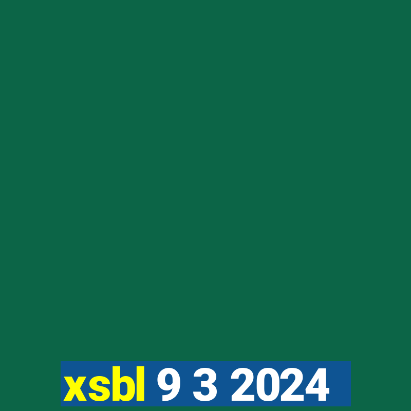 xsbl 9 3 2024