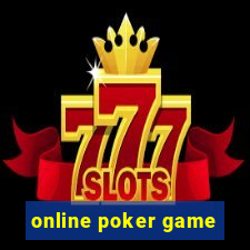 online poker game