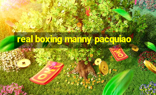 real boxing manny pacquiao