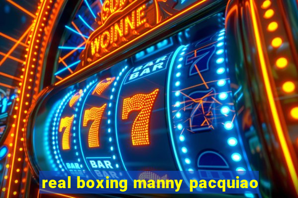 real boxing manny pacquiao