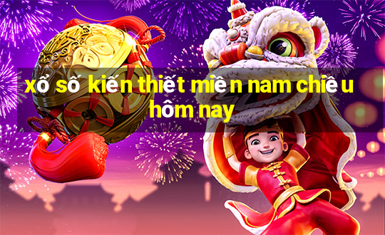 xổ số kiến thiết miền nam chiều hôm nay