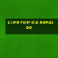 lương tuần của ronaldo