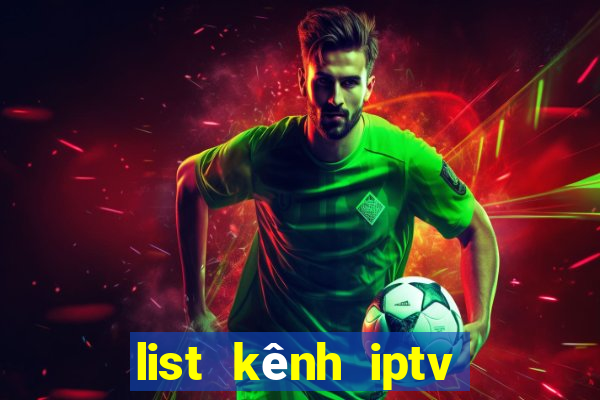 list kênh iptv mới nhất 2022