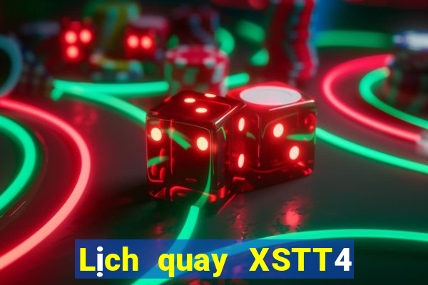 Lịch quay XSTT4 ngày 12