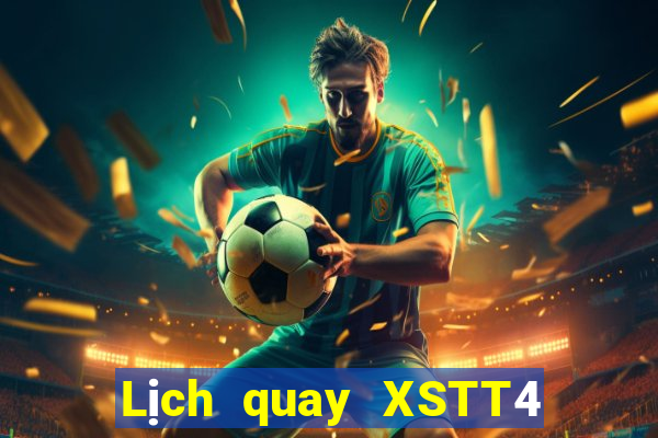 Lịch quay XSTT4 ngày 12