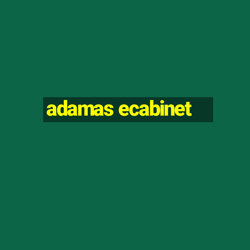 adamas ecabinet