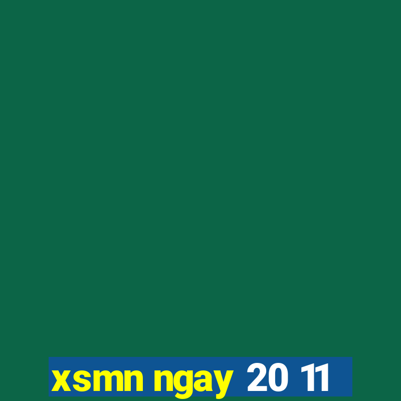 xsmn ngay 20 11