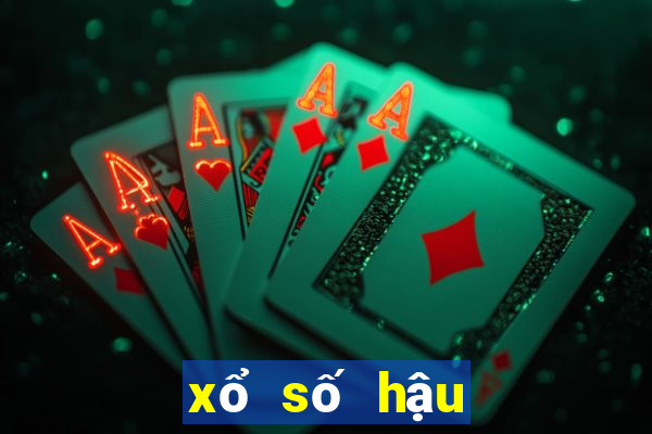 xổ số hậu giang ngày 25 tháng 5