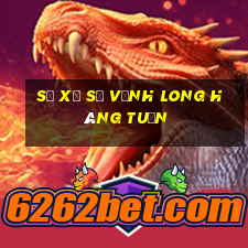 số xổ số vĩnh long hàng tuần