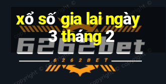 xổ số gia lai ngày 3 tháng 2