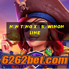 Nền tảng xổ số winonline