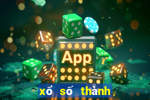 xổ số thành phố hôm nay